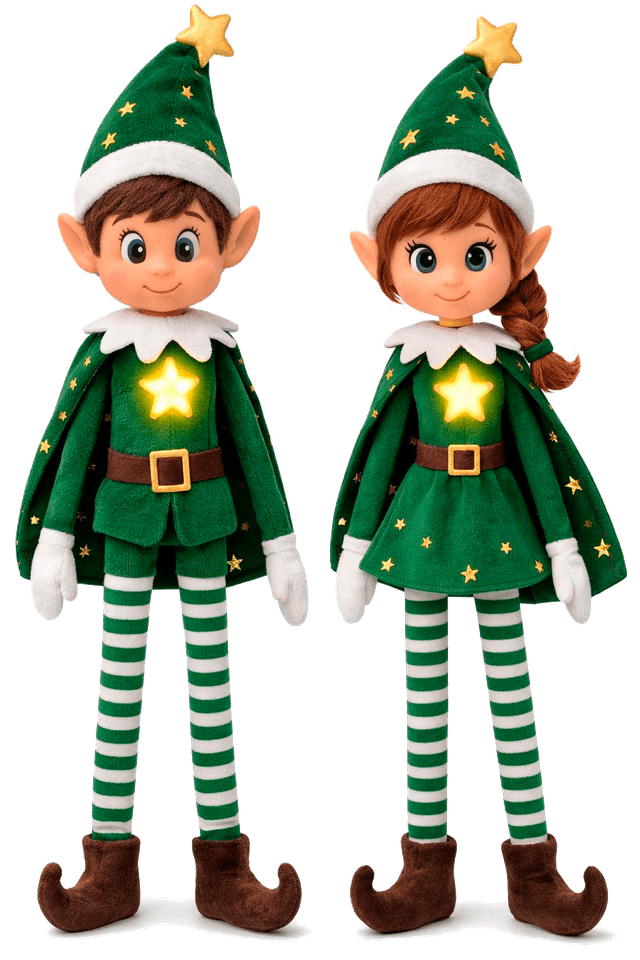 Muñecos Los Elfos de la Luz